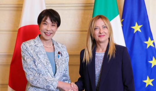 意大利不表态，日本失望。6月15日这天，日本首相高市早苗兴致勃勃地赶到了意大