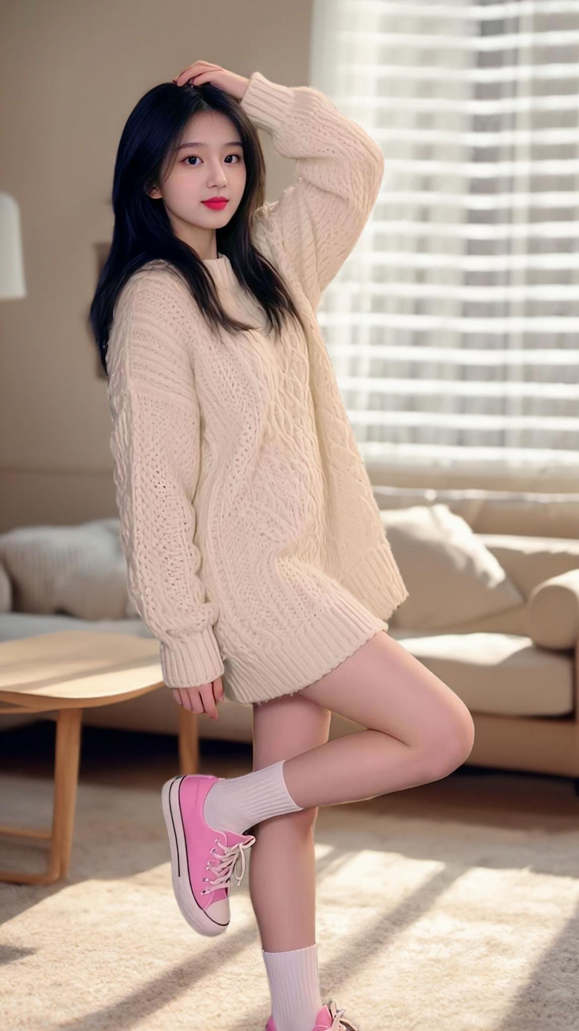 清纯女神少女写真你鞋真好看甜美女神清纯甜美