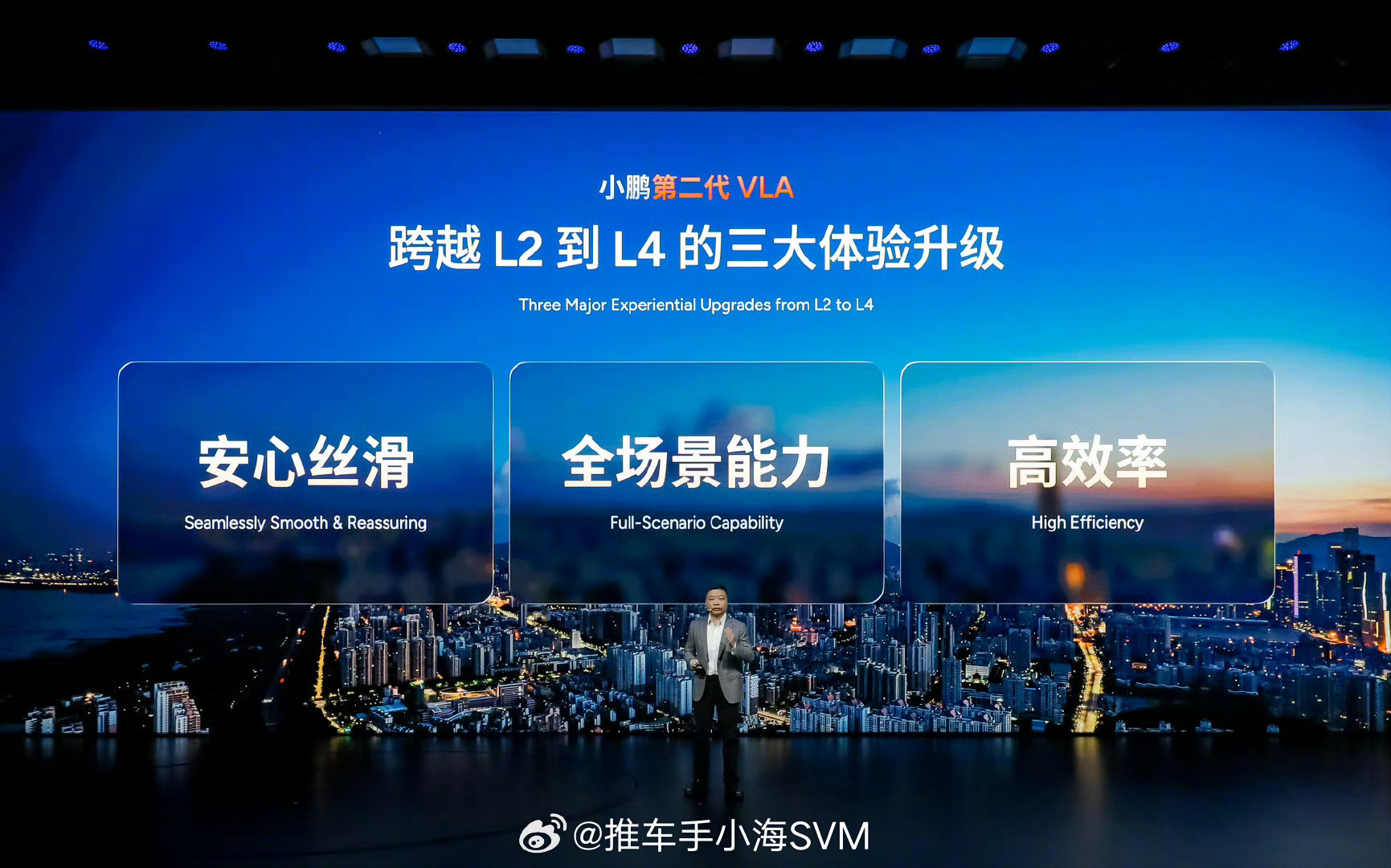 小鹏智驾负责人称拉开差距的时刻到了为什么要从L2跳到L4？大师兄说：L3是接近L