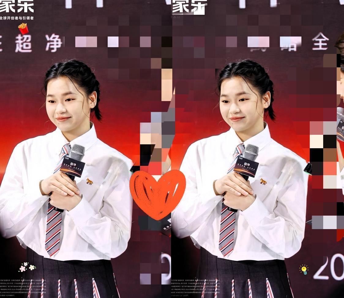 全红婵这个人，你不能细看，因为一细看，越仔细看越觉得她这个人，温温柔柔的真的