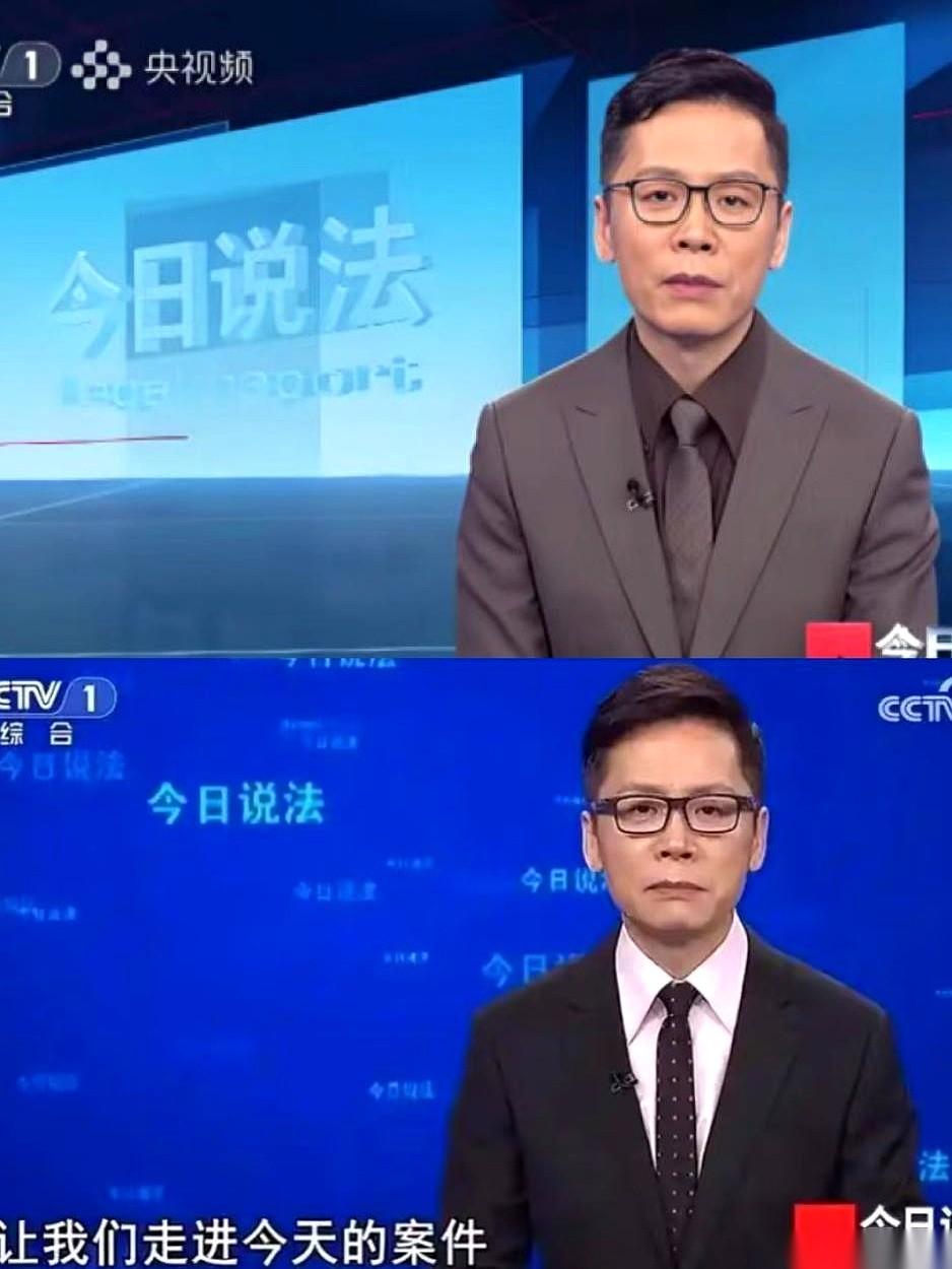 《今日说法》的前主播李晓东，最近在西安街头被人拍到。他穿着一件普通卫衣，两手各