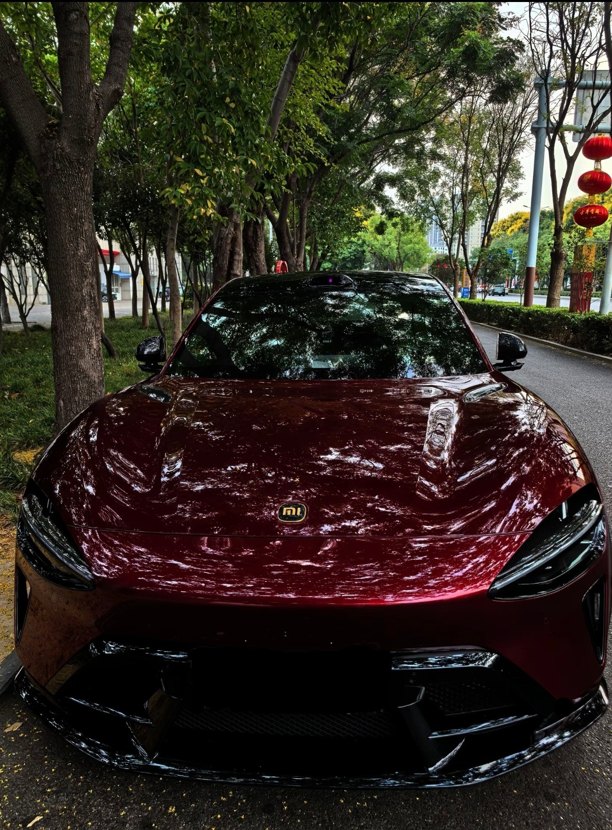 小米YU7GT车厘子红也太好看了吧🤩小米汽车​​​