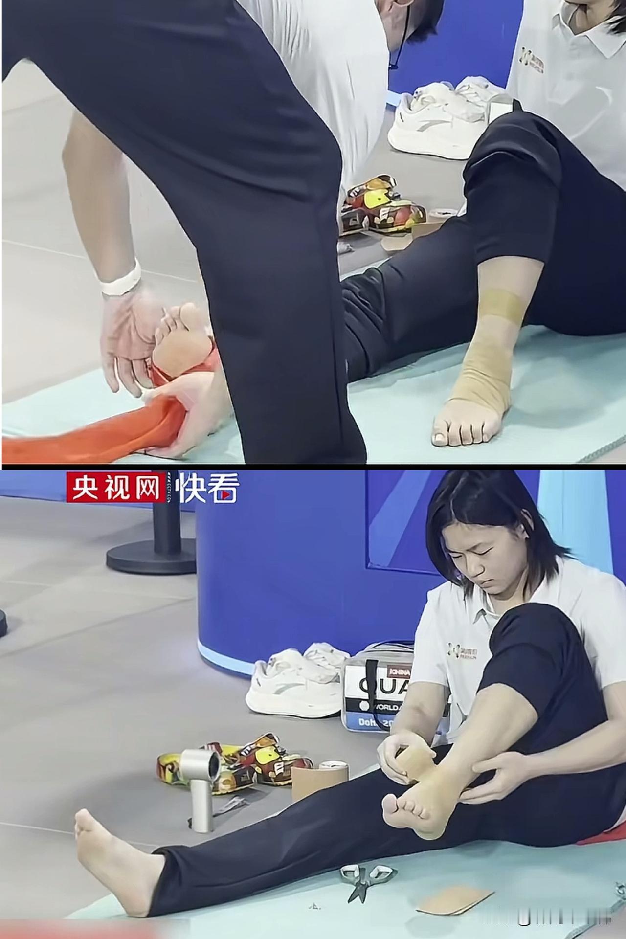 带伤忍痛出战！全红婵含泪安慰队友背后真相曝光