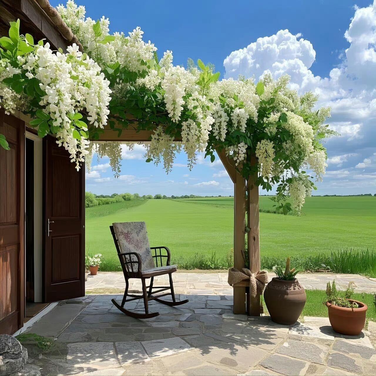 春日限定WeChat背景图🌾春风如约，万事可爱🌸.