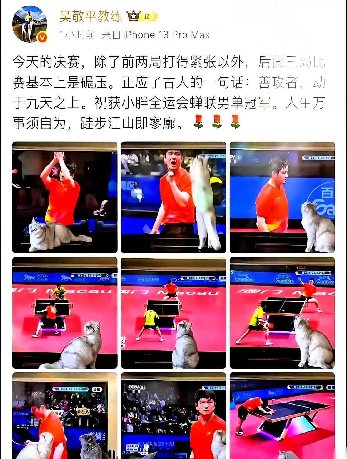 徒弟登顶世界之巅，师父却宅家撸猫？吴敬平的“关门传承”，在当下炸出两极争议！