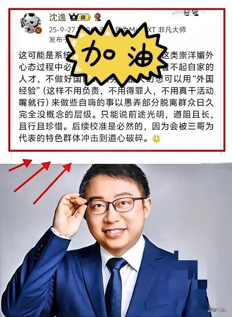 卢克文力挺沈逸一针见血戳破“K签证迷信”！谁说顶尖人才必须海外镀金？Dee