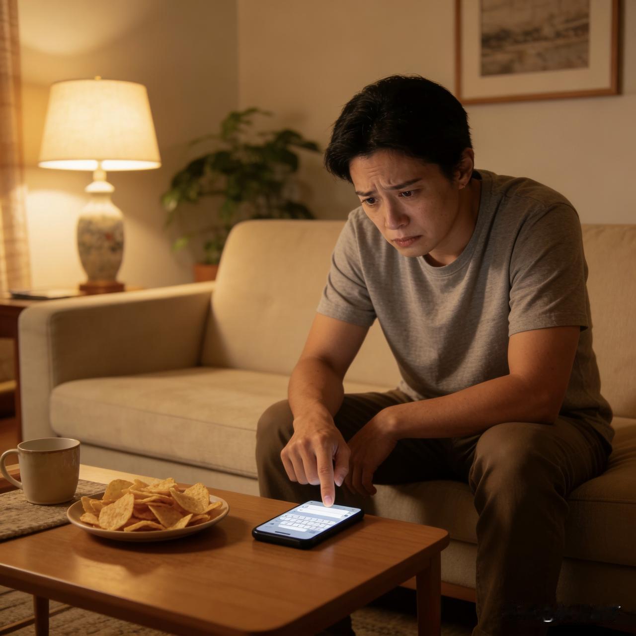 我和老公冷战一周没有联系了，我在娘家住，今天中午估计他熬不住了，终于主动给我打视