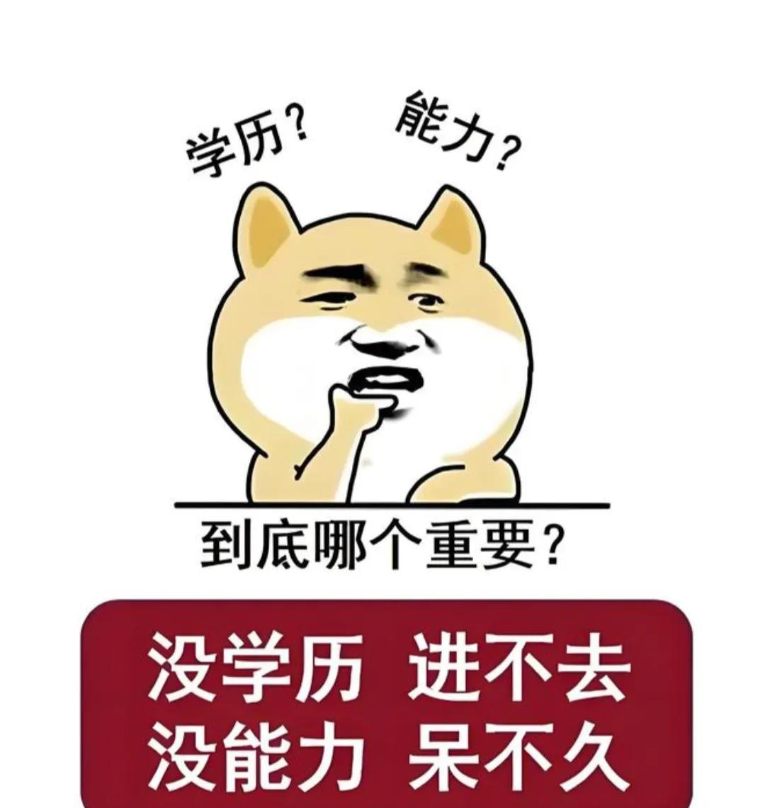 当今社会，学历比能力更重要一看这题目，有人就想反驳了，每年几百万大学生找不到工