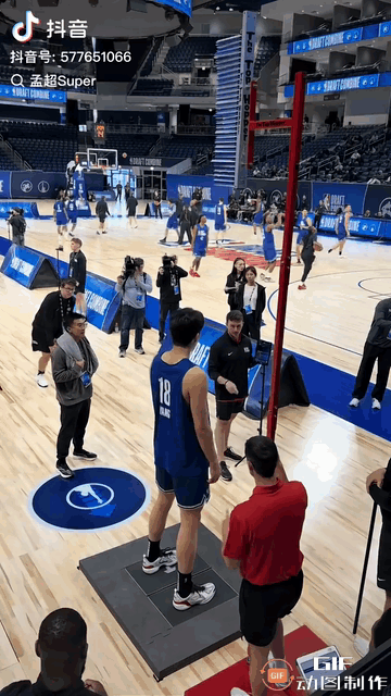 北京时间5月14日上午，NBA2025年选秀联合试训已经开始，在动静态测试环节，