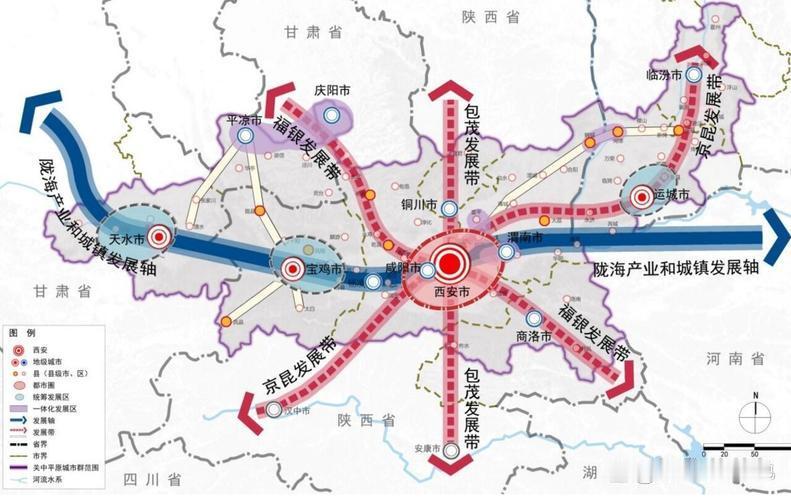 西安作为西北地区无可争议的中心城市，它最大的劣势是缺乏一个实力接近、能够高效协同