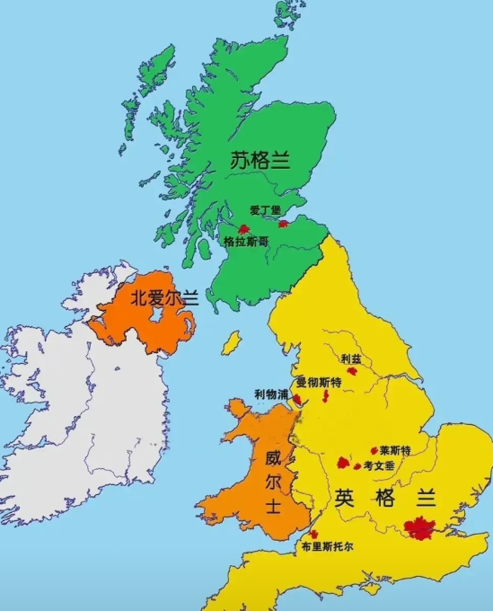 英国佬真的是“大国孵化器”。你看，英国冒险家纷纷定居美洲大陆，在蛮荒之地上殖民