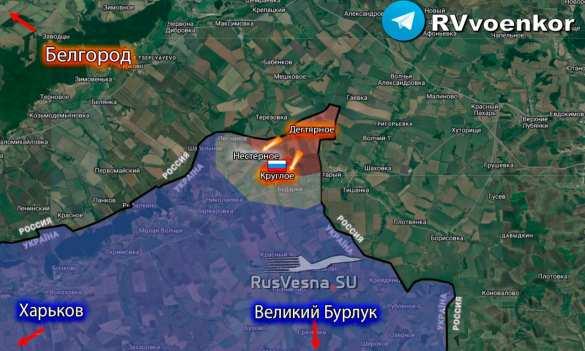 俄军攻占哈尔科夫州克鲁格洛耶定居点北方集团军第69摩托化步兵师的突击部队解放