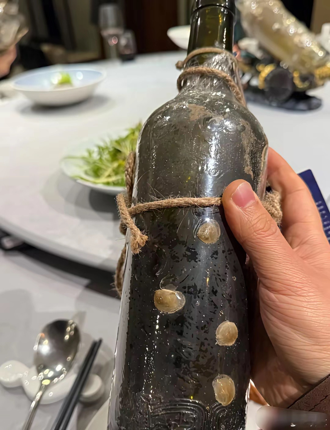 领导带来一瓶老酒，来头可不一般