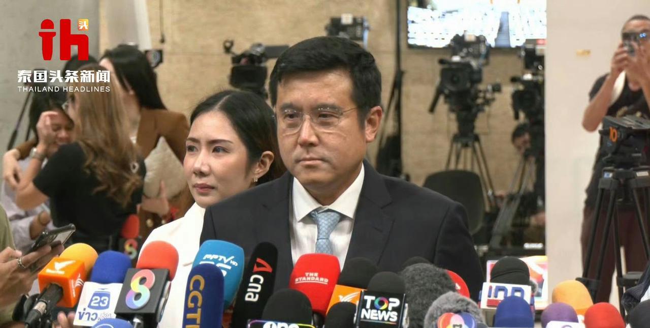 他信紧急出国后，亲自解释了自己出国的原因，但是泰国民力党副党魁猜武不相信，反而调