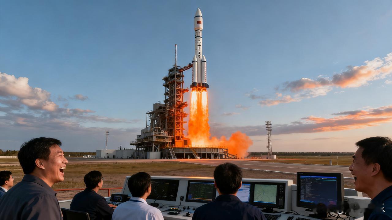 中国航天一箭穿月2025年10月31日23时44分，那一幕太震撼了！搭载神舟二