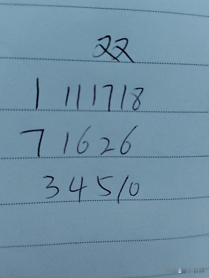 双色球26050期：这三组号码中，第一组01、11、17、18，首先应该可以排除