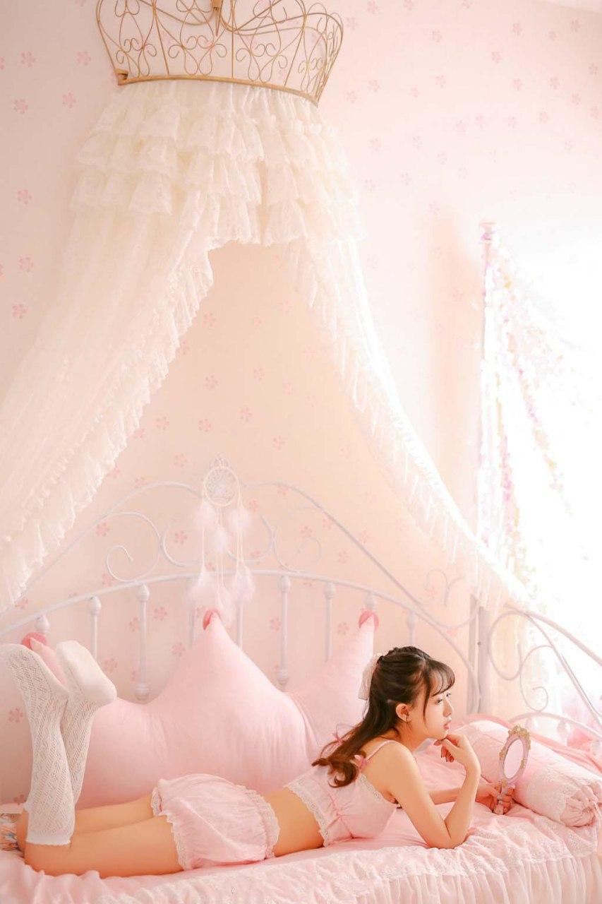 梦幻少女心卧室粉色少女心满满💖🌸👑梦幻粉色少女心