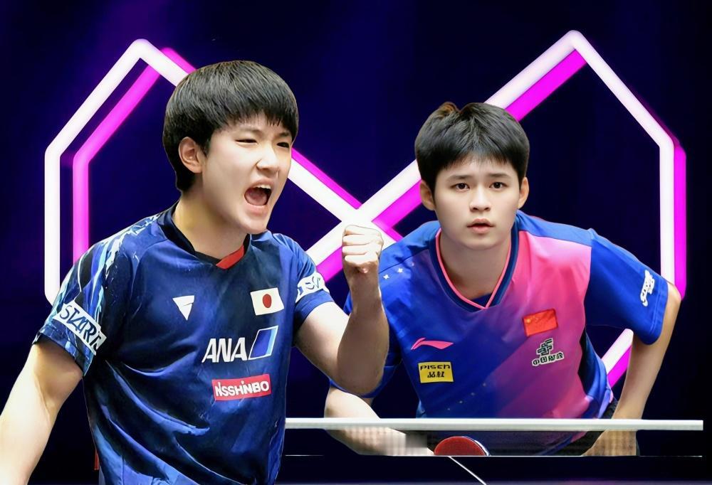 林诗栋对张本：5项对比“结果”有些失落！1、张本智和22岁，林诗栋20岁，