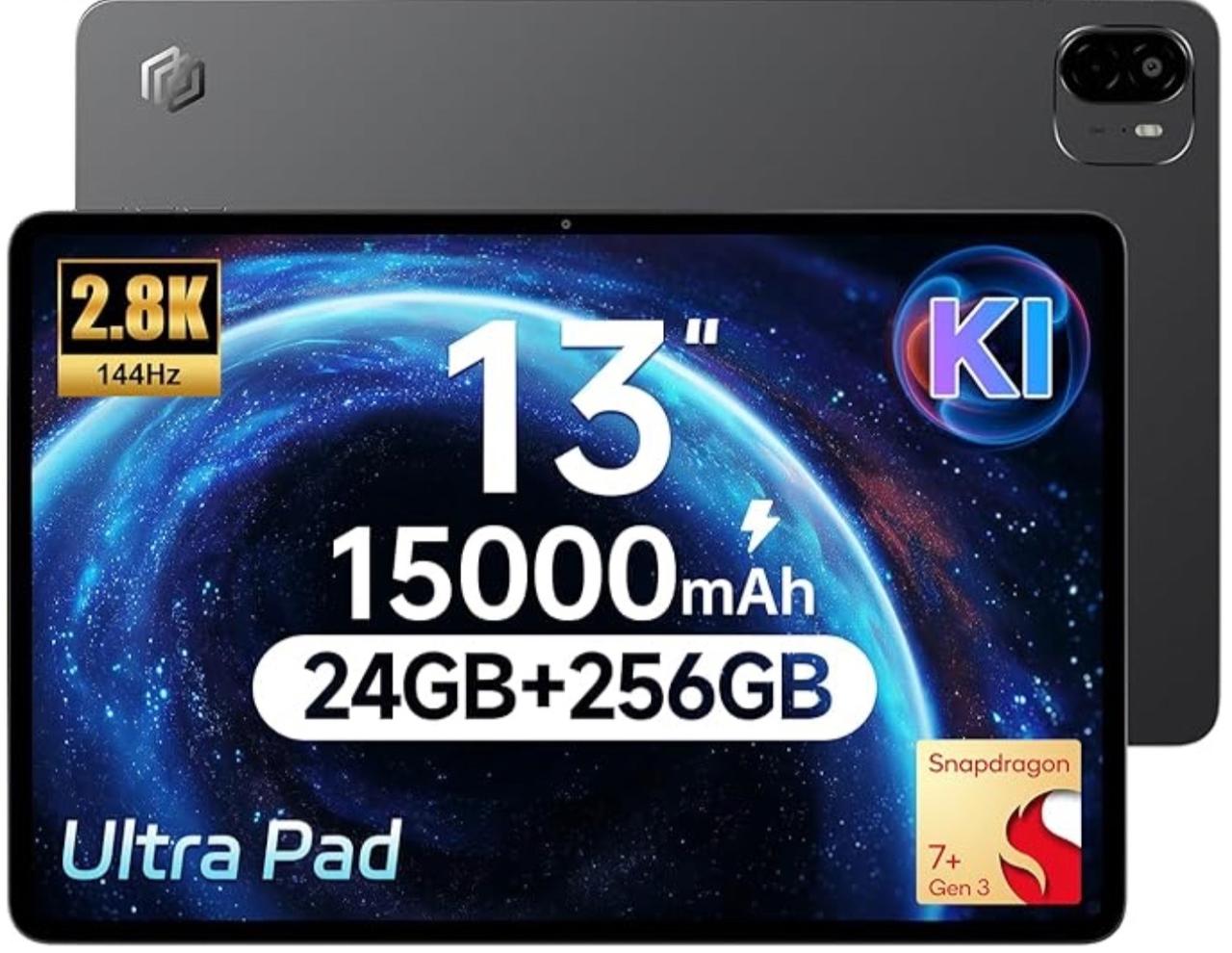 酷比魔方在海外放出了一个大招，推出了搭载骁龙7+Gen3处理器的平板新品