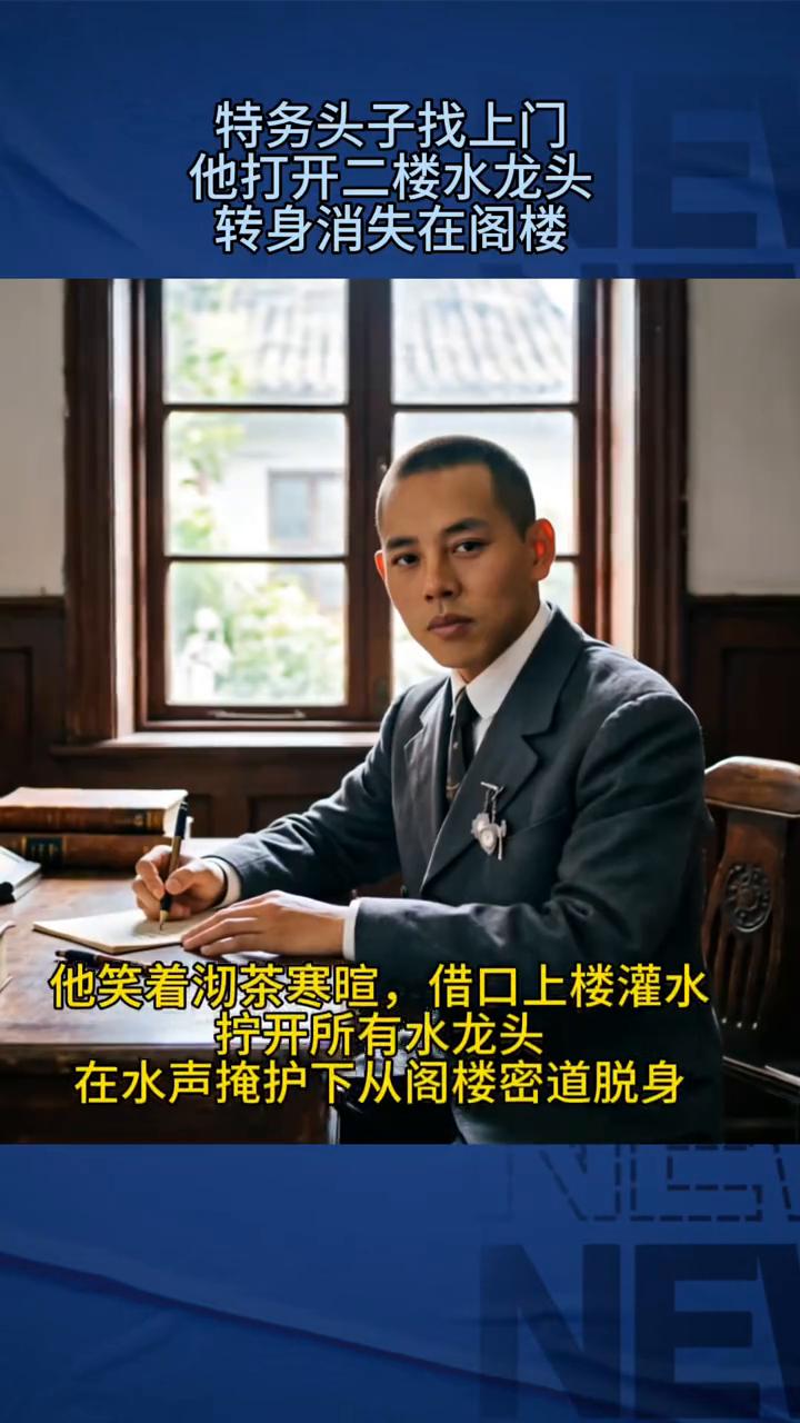 特务头子找上门，他打开二楼水龙头转身消失在阁楼。叛徒供出王世英，特务头子史济美