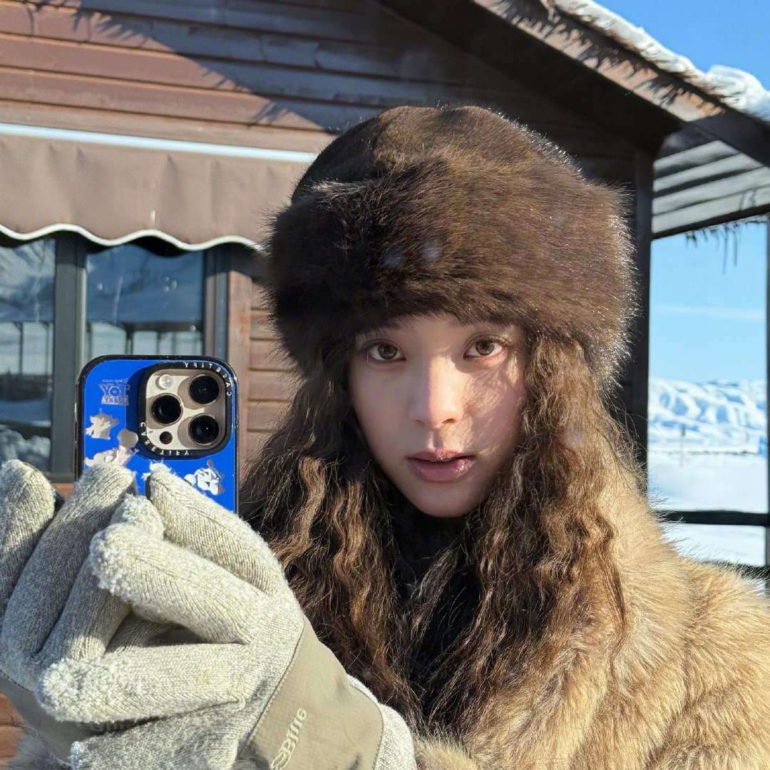 审美积累*欧阳娜娜承包了我的秋冬🦌❄️#头像#​