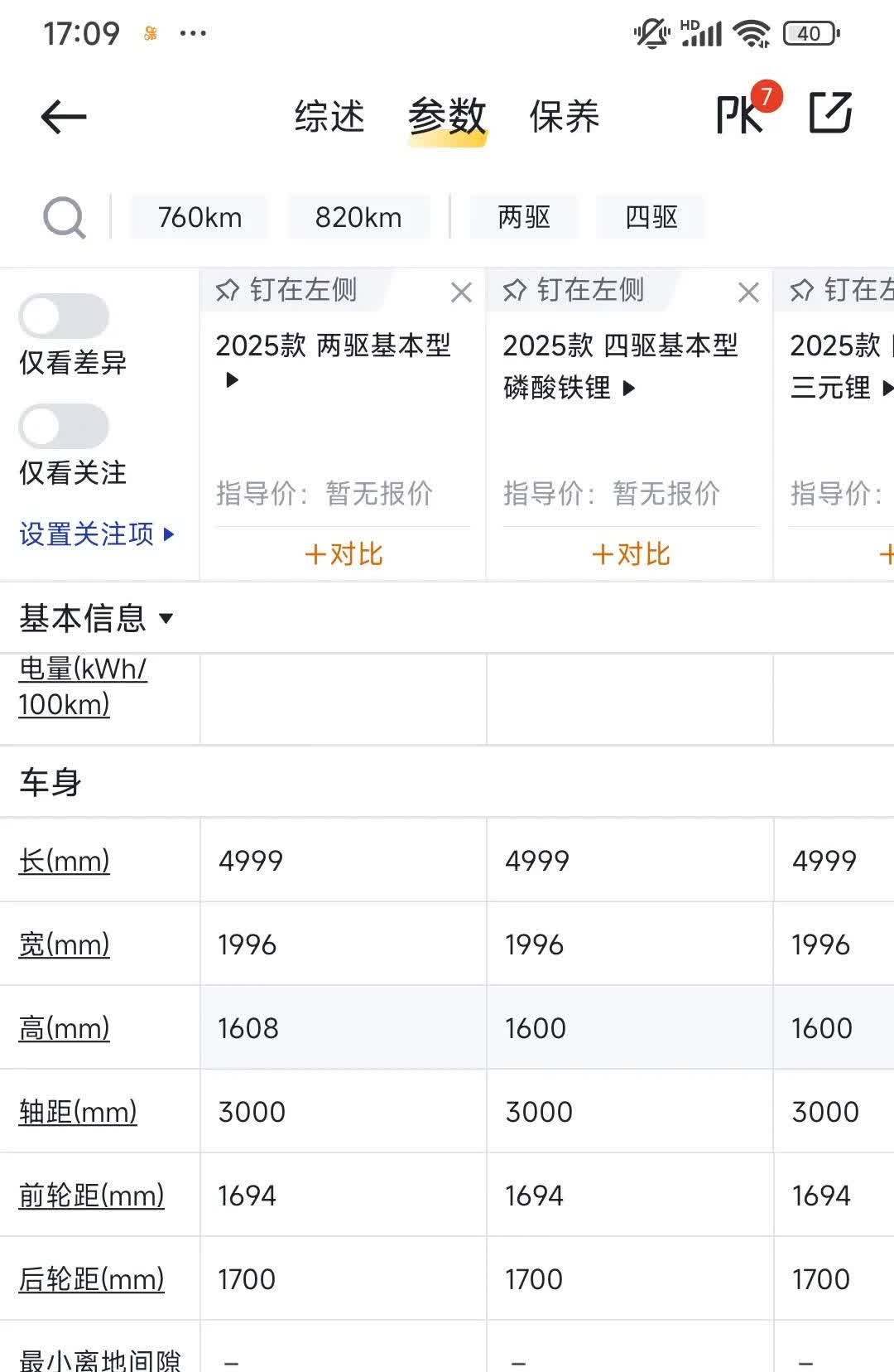 反反复看了几遍小米YU7的这“532”的车身参数，也就是中大型SUV的“5米车长