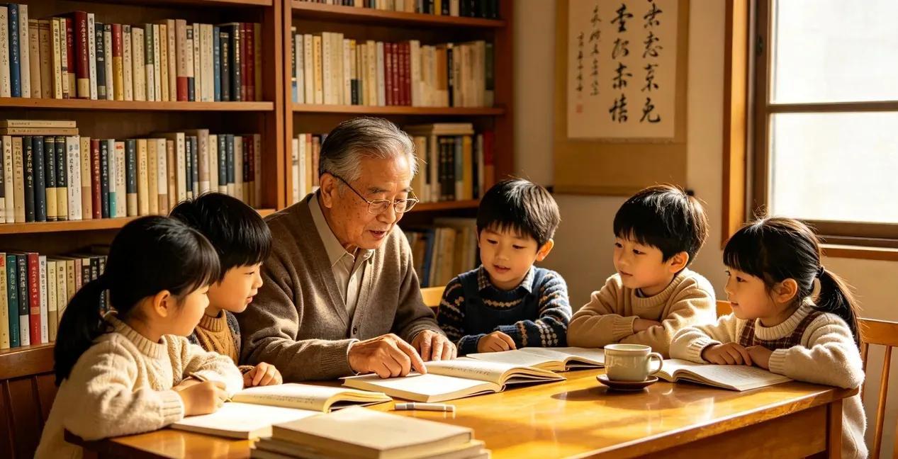 退休教师，在家补课被举报了。教育局的人上门时，他没辩解，只是摘下老花镜，平静地反