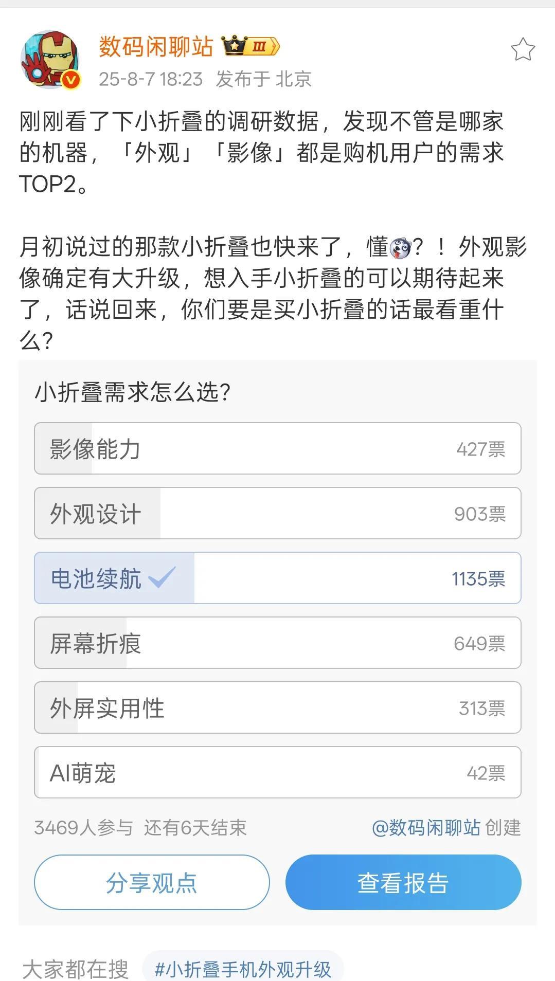 再次洗牌！友商要哭了，又是降维打击，这谁受的了？在果子入局折叠市场前夕，小折叠