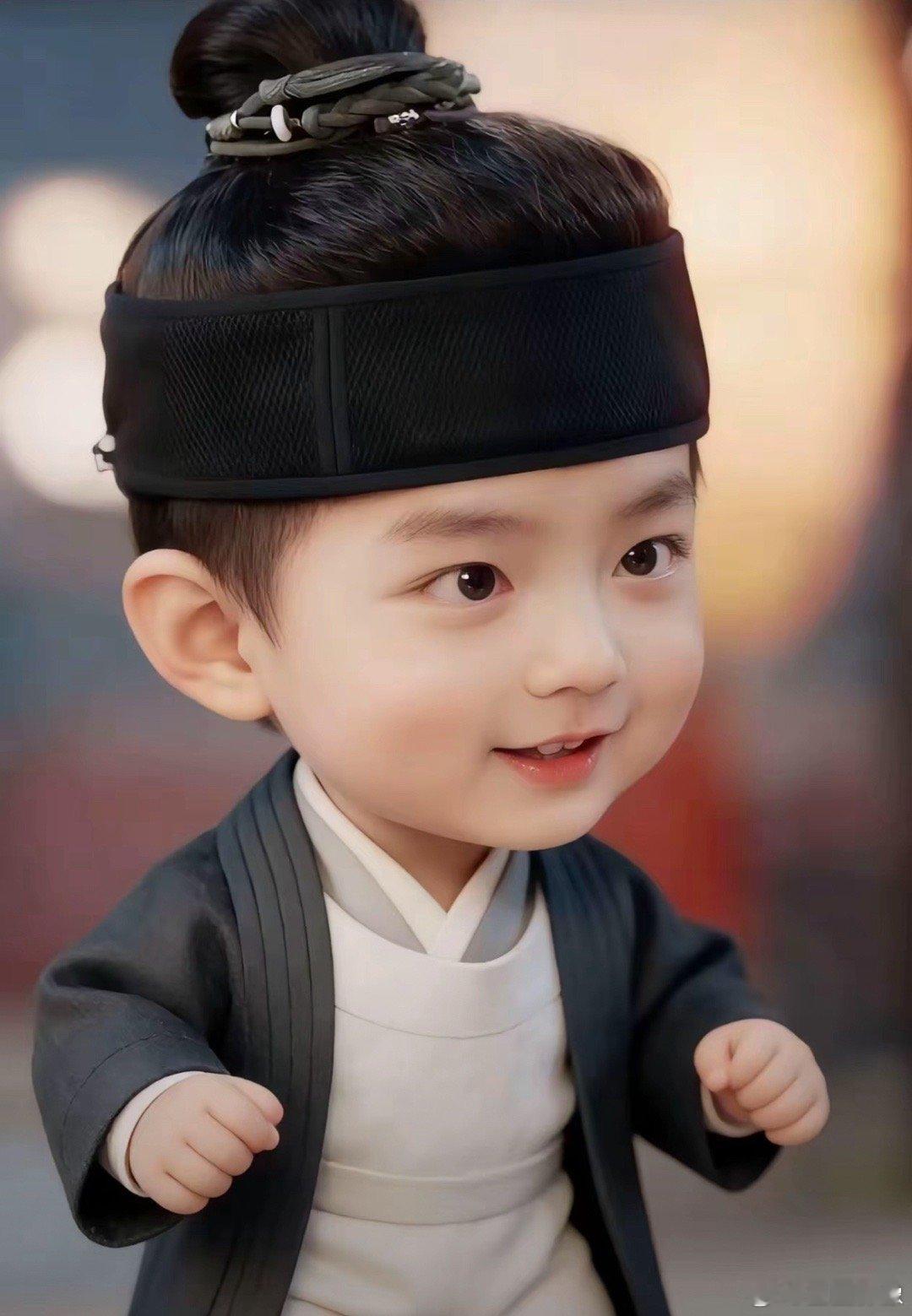 藏海的娃出生了真可爱啊糯糯的，想一口吃掉他