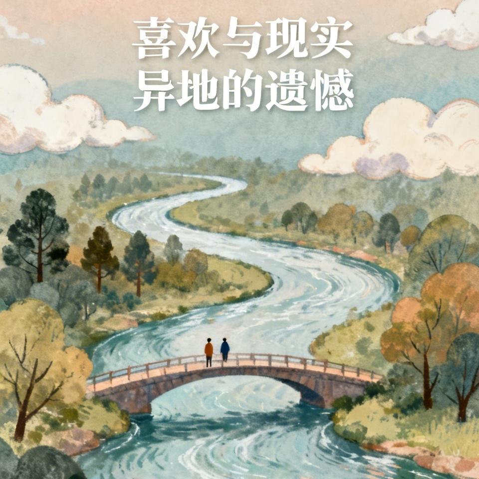 我真的很喜欢他，可他不是本地的。有时候真的觉得感情特别折磨人。遇到一