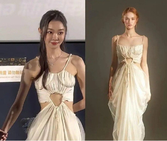 宋轶这身高定为什么穿起来是这样的？感觉少了点什么