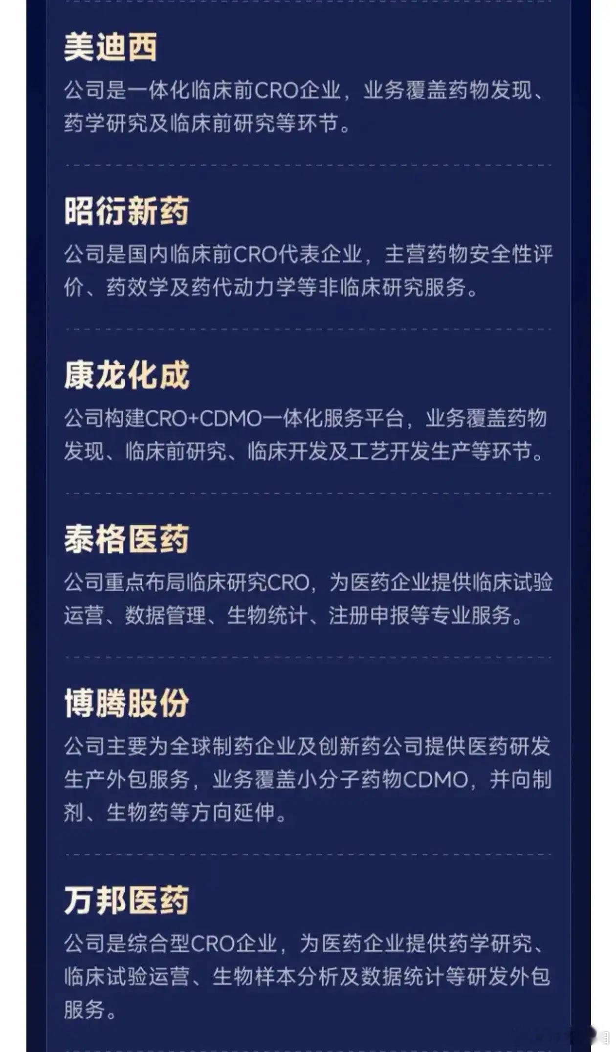 创新药热潮向上游扩散！一图看懂CRO产业链公司一览
