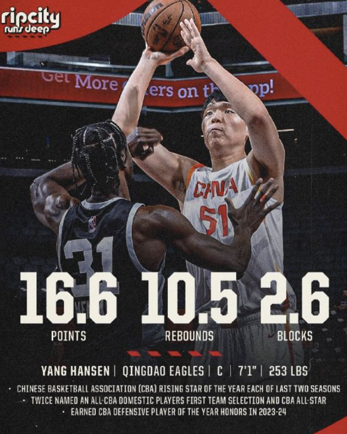 NBA选秀大会：篮网、老鹰、狼队的截胡闹剧，开拓者笑到最后！