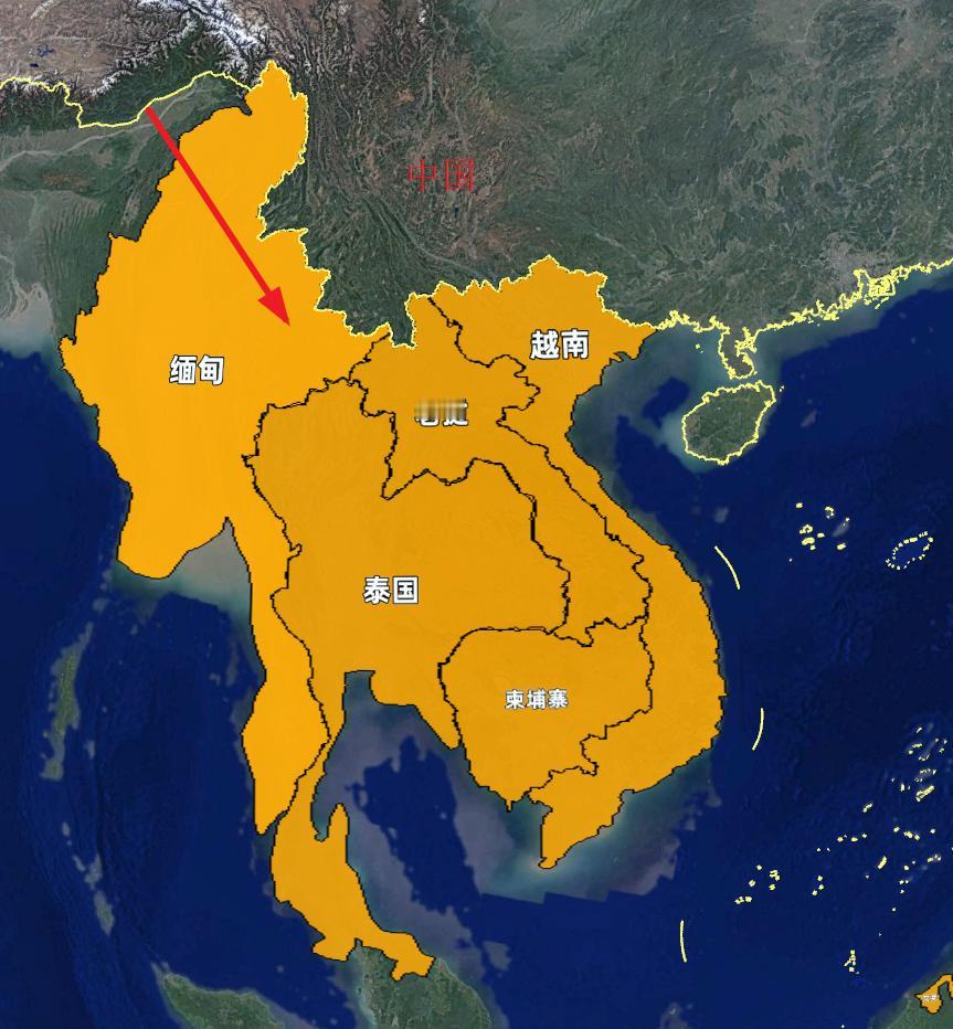 中南半岛五国真要合为一体，会变多强？你有没有想过，如果把越南、泰国、缅甸、老