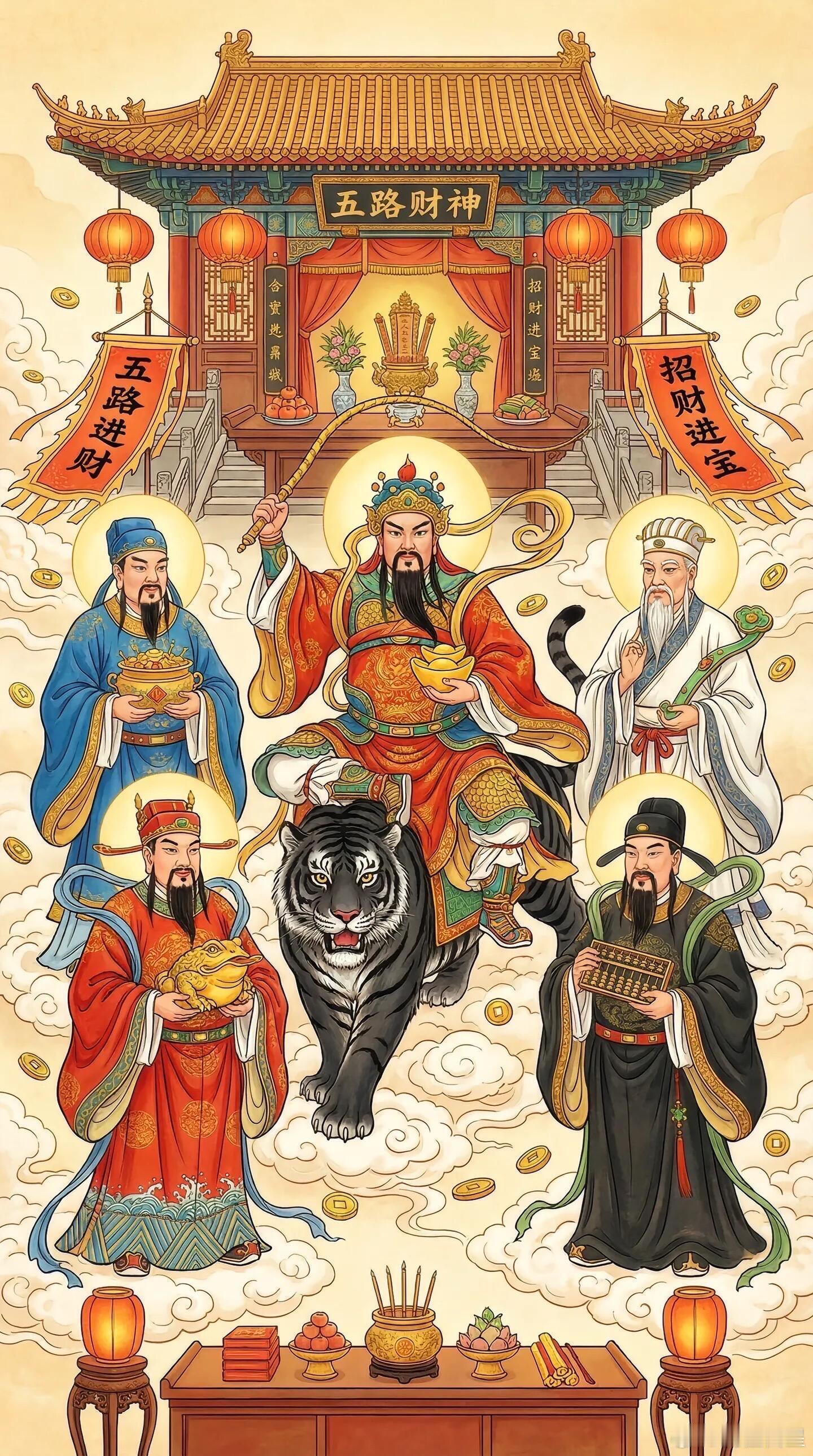 今日民间财神节，分享家里可简单操作的迎仪式流程与需要留意的细节。简单居家仪式(家