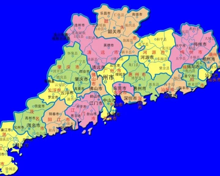 广东省亟待调整行政区划深化革新，提案：省会广州市兼并佛山，江门市兼并高明珠
