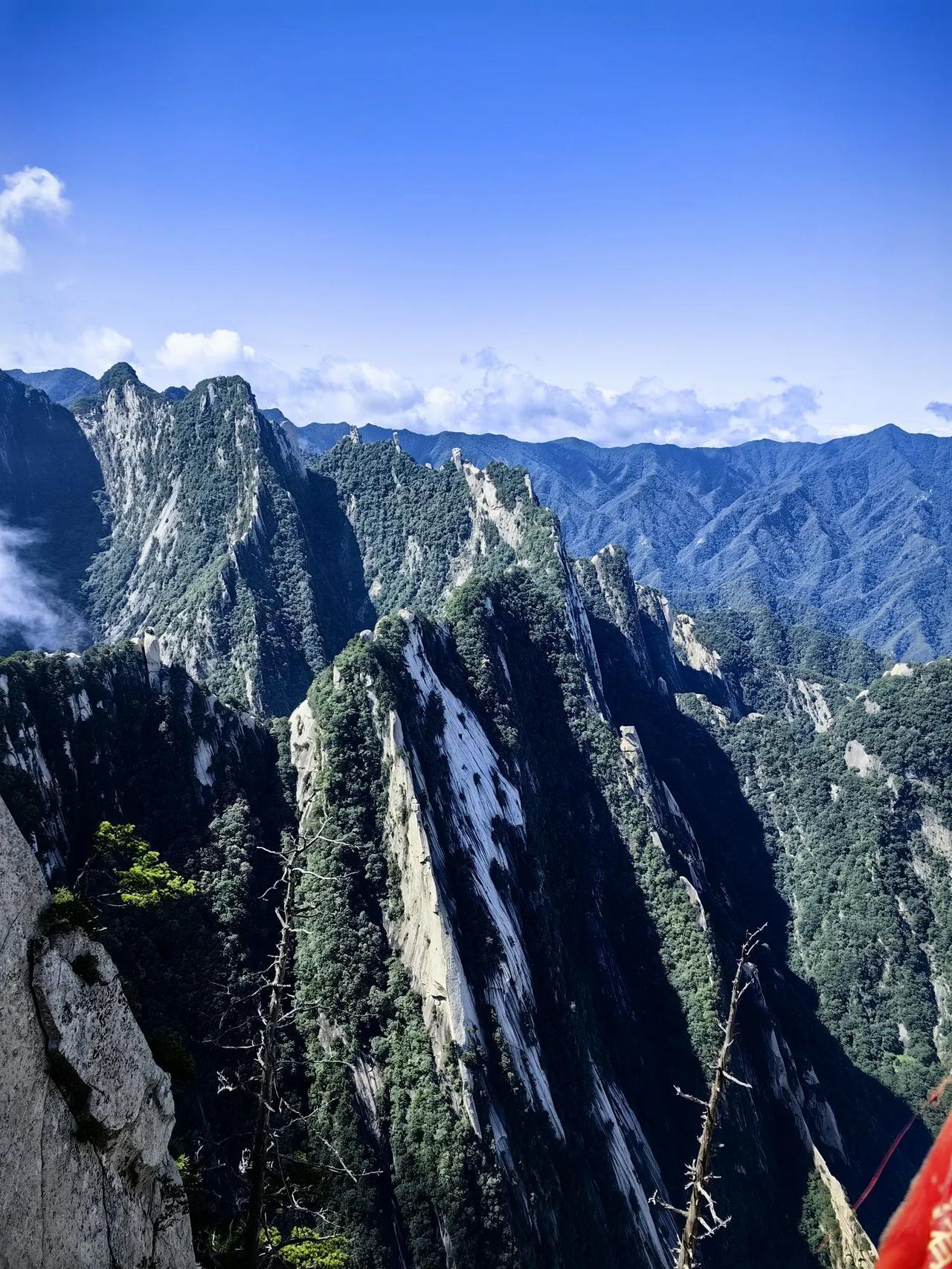 华山确实美，价格确实贵。避暑旅游第一站华山论剑。天公作美，前几天还是雨雾天气，今