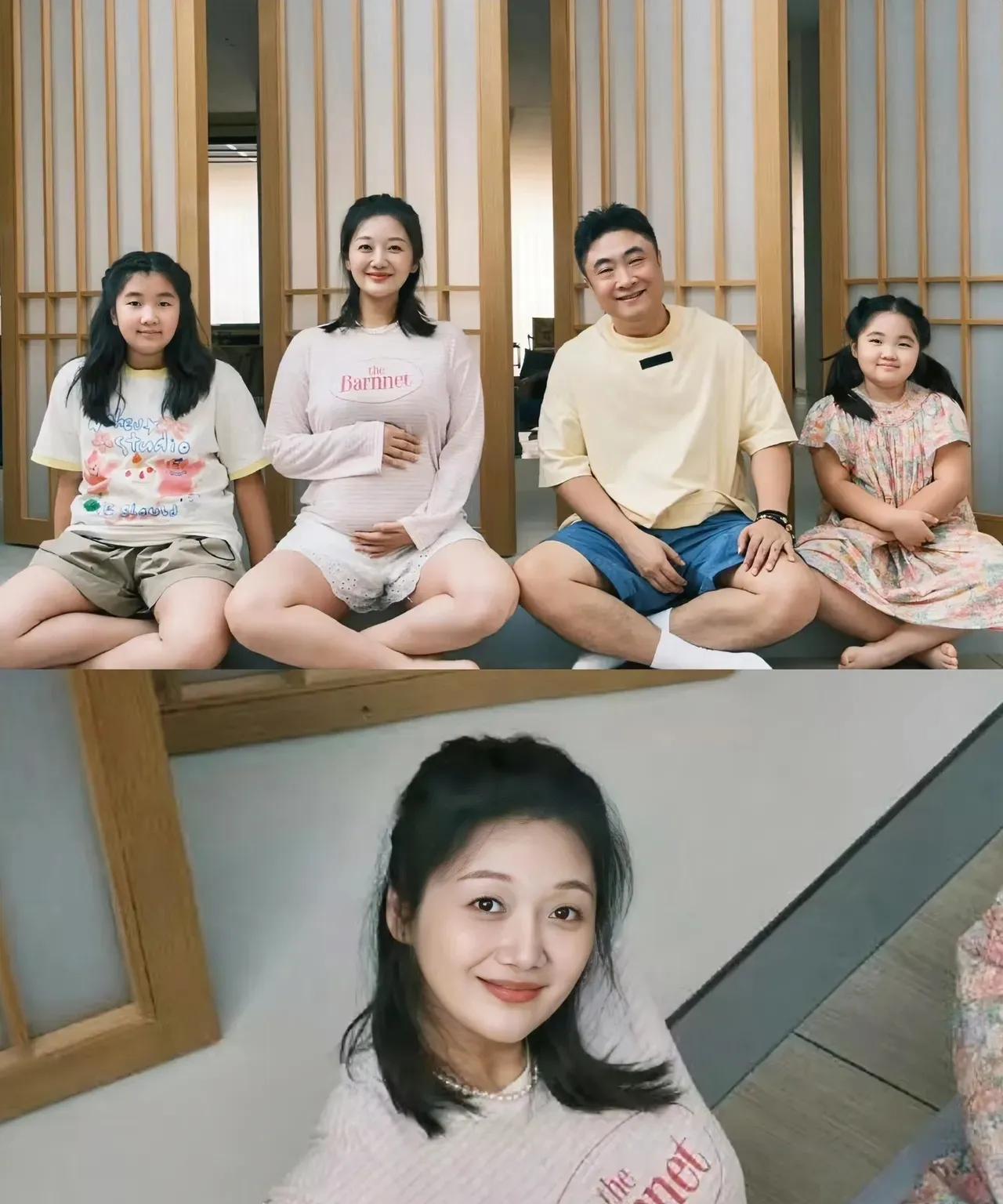 乔杉一家四口三个人用一张脸，大胆猜测一下，他家的三胎会不会还是mini乔杉脸？