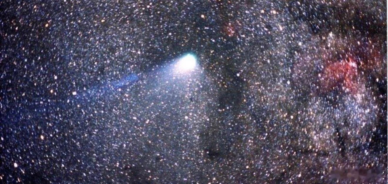 哈雷彗星送来快递你还记得哈雷彗星吗？就是那个每过76年，就要回地球附近“串一次门