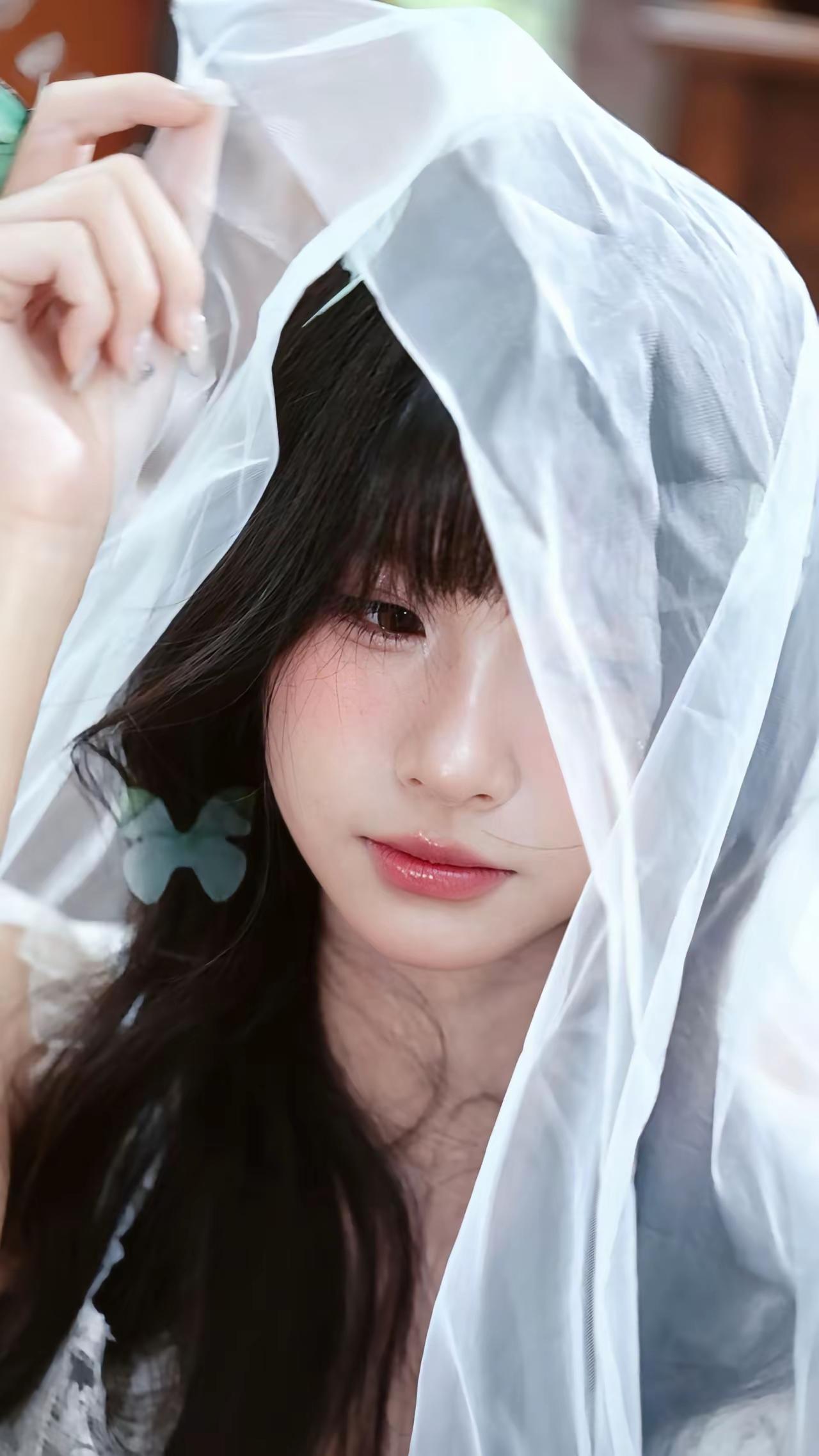 梦幻新娘纱，温柔似水，甜美可人