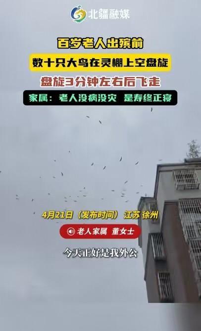 4月21日，江苏徐州的一个小山村，发生了一件让最资深的气象专家都直呼“罕见”的奇
