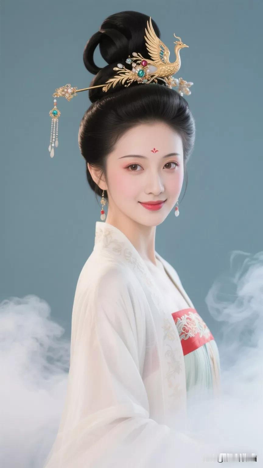 分享城市新鲜事张立启原创书画AI作品古仕女发髻集锦首发第569期集锦宋元发髻韵