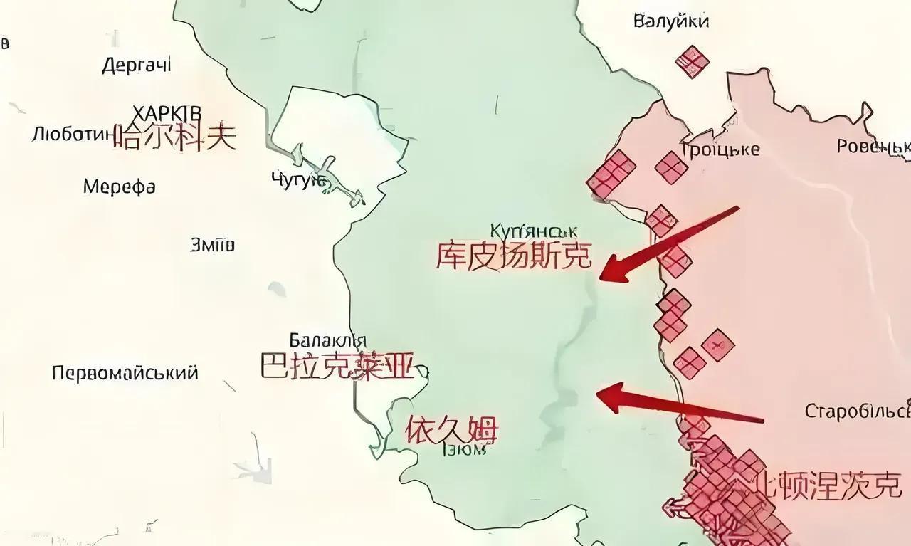 俄军这回在库皮扬斯克攻城，打法确实和以前不太一样，不再是传统的“围三阙一”，而是