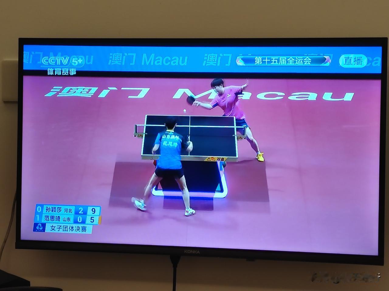 动嘴不动手的“拉偏架”，制造不公平氛围此时，正在看全运会女乒团体决赛，河北对