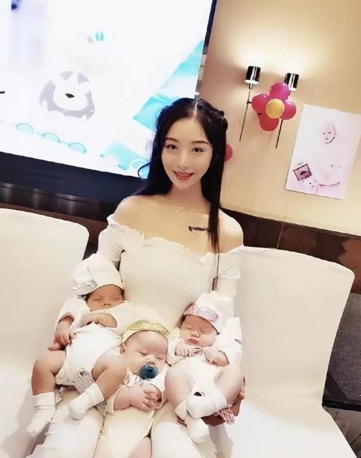8年前，山东美女李雪珂不结婚，花50万去泰国买英国名校男的精子，生下三胞