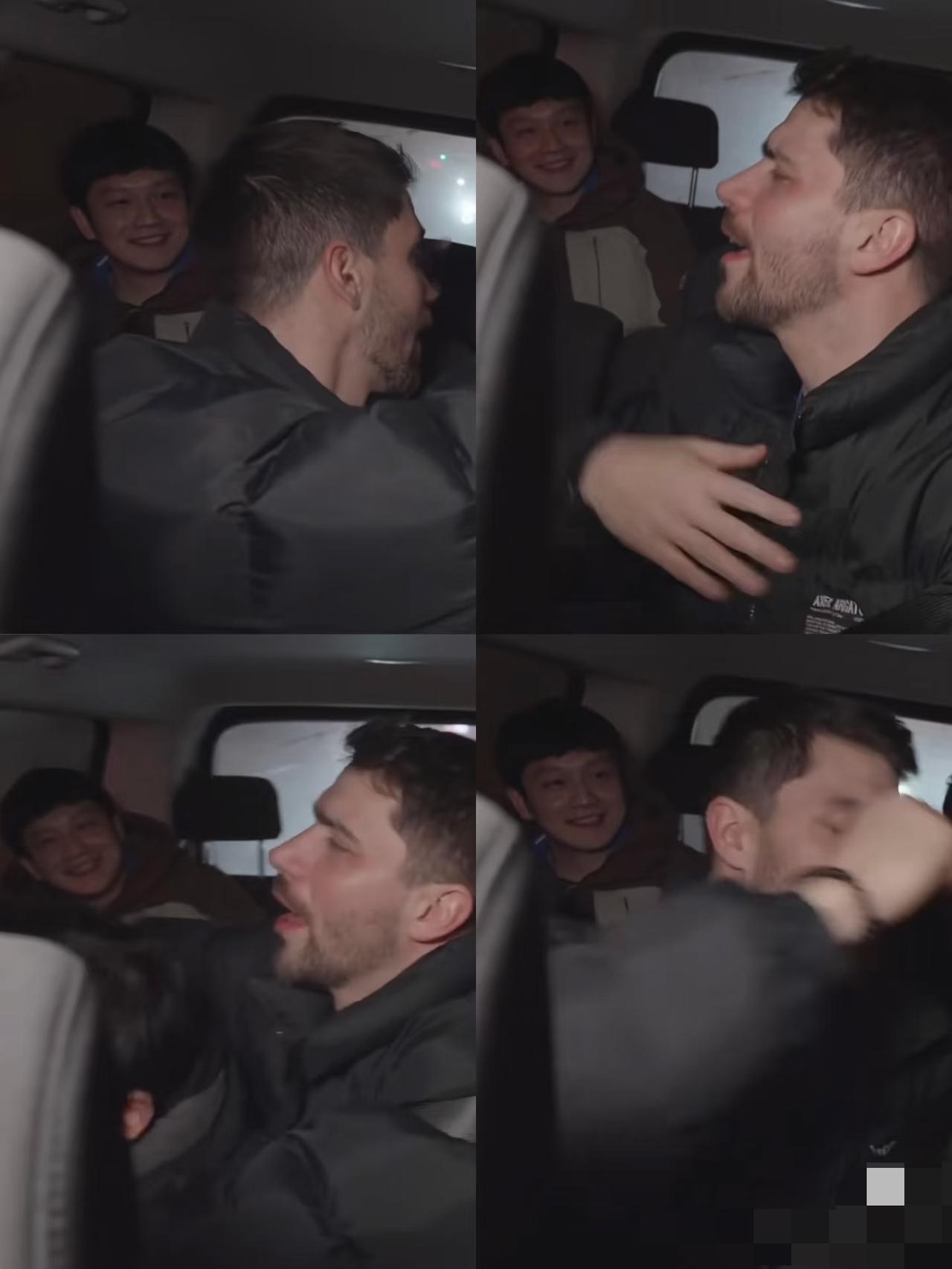 萨尔布吕肯更新：德国杯夺冠后，团队在回去路上欢歌笑语——樊振东在角落里一直跟着笑