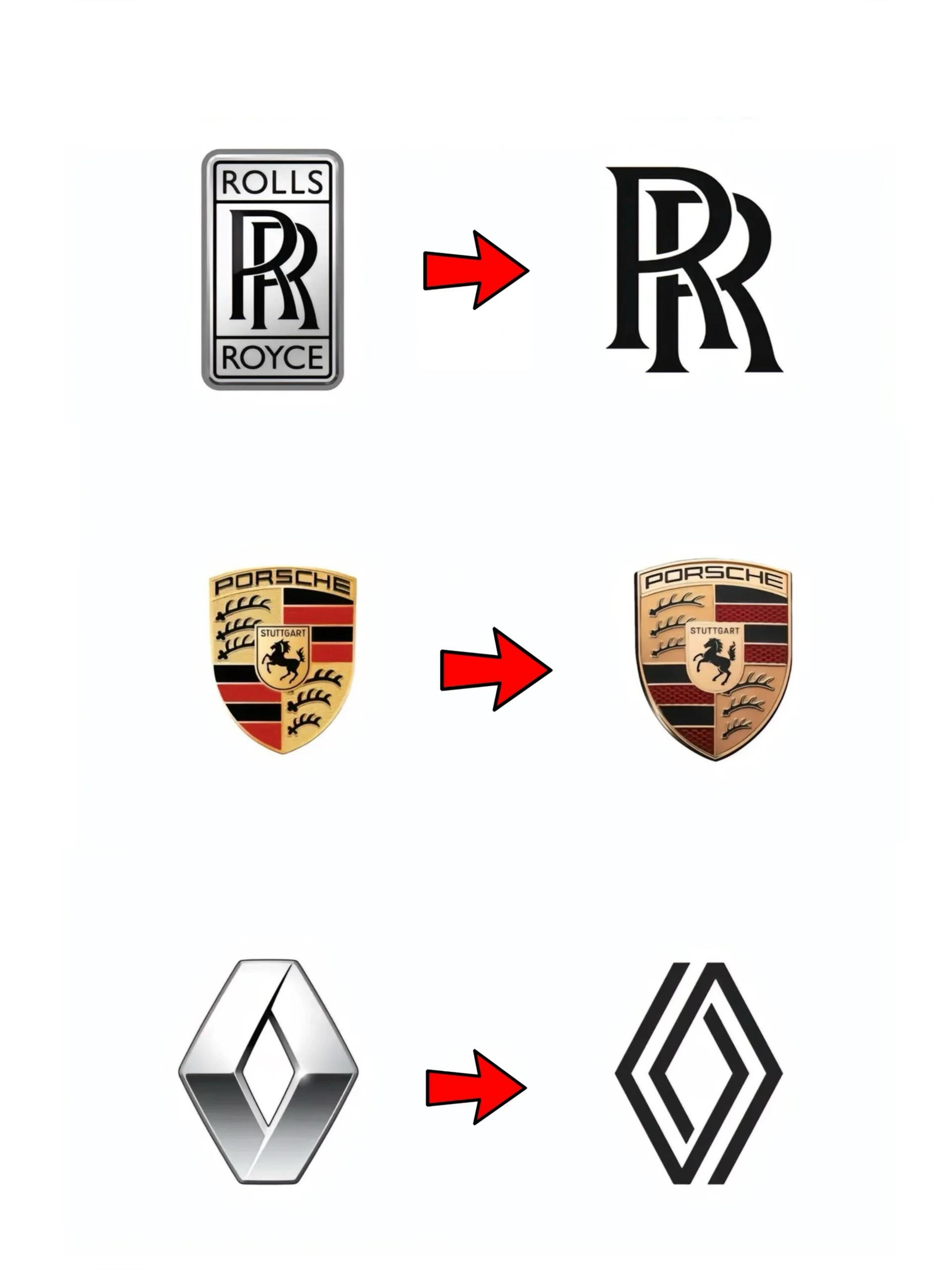 冷知识：不知不觉，很多车标LOGO都悄悄换了，哪个品牌换的最成功？