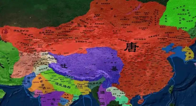 东突厥汗国灭亡后，唐朝在朔方之地设置了顺州、祐[yòu]州、化州、长州，又将原来