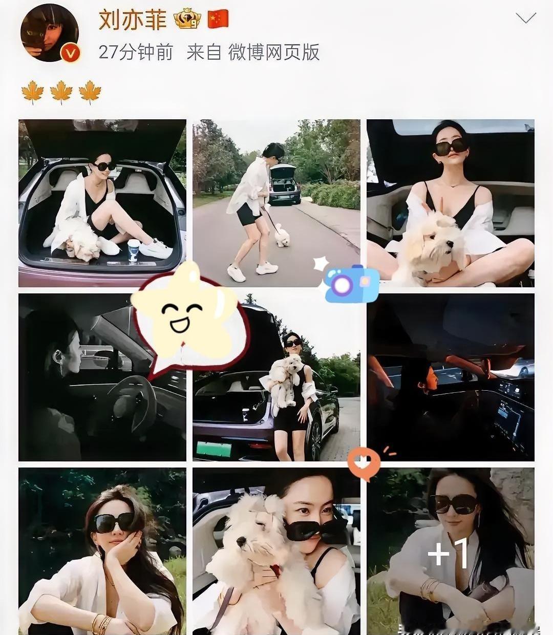 刘亦菲国庆开着问界M9自驾游，这事儿可真不简单。她没拍什么正经广告大片，就是发