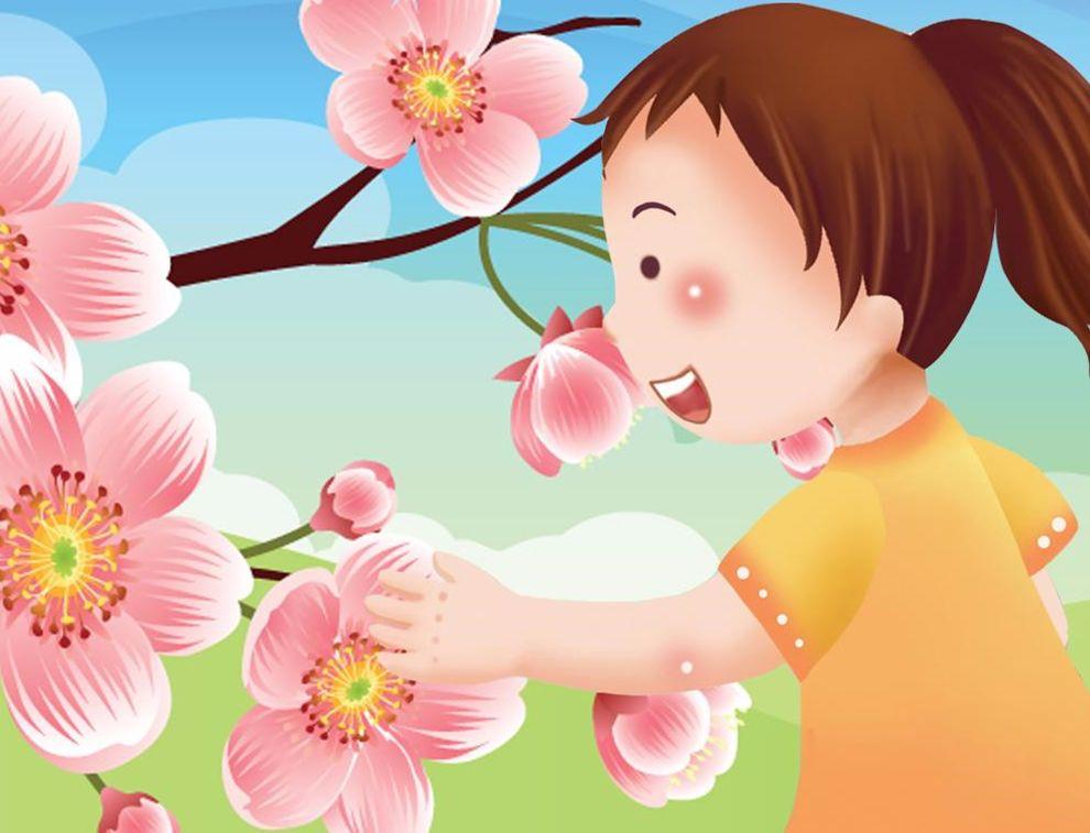 给花吃药!